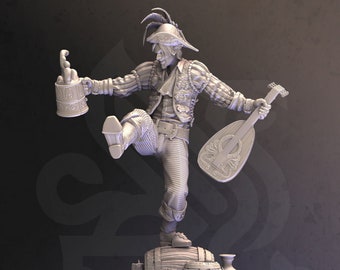 Brekken die Bodacious, Halbelf Barde - Das gefallene Reich - DM Stash - Wargaming D&D DnD