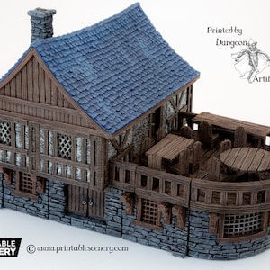 Clorehaven Tavern - 28mm 32mm Goblin Grotto Wargaming Terrain
