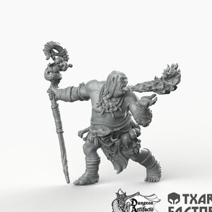 Shaman - Northern Ogres - Txarli Factory Monster D&D DnD Pathfinder SW Legion