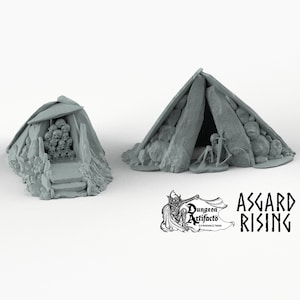 Crypt and Tomb Entrances - Asgard Rising Monster D&D DnD Pathfinder