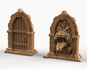 Mimic Door - Epic Miniatures Wargaming D&D DnD Pathfinder