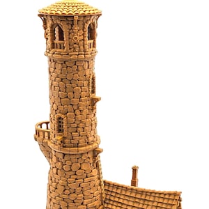 The Lighthouse - The Lost Islands Printable Scenery - Pirates, Wargaming Terrain, D&D, DnD