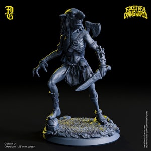 Goblin 01 - Faces of a Dying World - Flesh of Gods - Wargaming D&D DnD