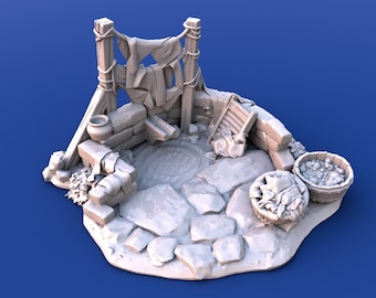Laundry 15mm 28mm 32mm Wightwood Abbey Wargaming Terrain