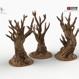 Winterdale - Wildwood Trees 28mm 32mm Wargaming Tabletop Scatter Terrain