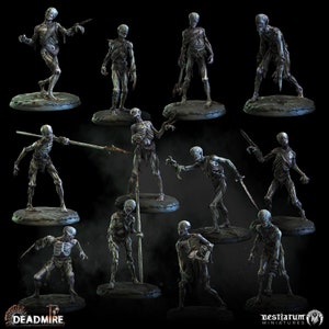 The Restless | Deadmire | Bestiarum | Miniatures D&D Wargaming DnD