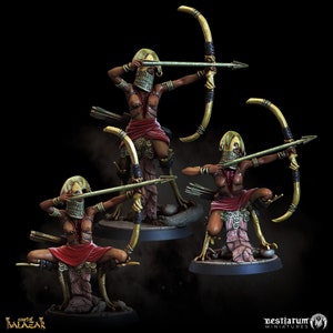 Exalted Archers | The Court of Balazar | Bestiarum | Miniatures D&D Wargaming DnD