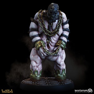 Behemoth Slave | The Court of Balazar | Bestiarum | Miniatures D&D Wargaming DnD