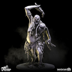 Ettin 2 | Accursed Ettin | Bestiarum | Miniatures D&D Wargaming DnD