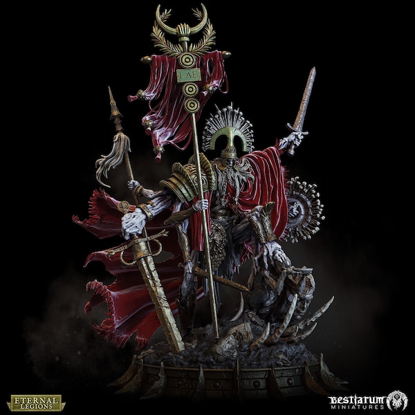 Kourrakas the Unyielding | Eternal Legions | Bestiarum | Miniatures D&D Wargaming DnD