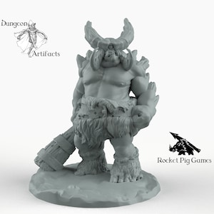 Giant Ice Cyclops - Wargaming Miniatures Monster Rocket Pig Games D&D DnD Pathfinder