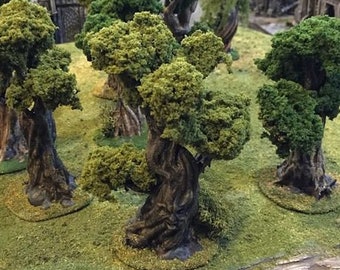 Winterdale - Gnarly, Wildwood, und Skull Tree Set 28 mm 32 mm War- und Tabletop Scatter Terrain