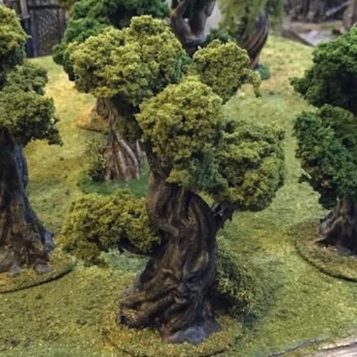 Tabletop Terrain Gnarly Trees - 28mm/32mm Scale Fantasy Wargame Terrain | 3D Printed RPG Scenery - View #9