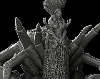 Spider Goddess - Wargaming Miniatures Monster Rocket Pig Games