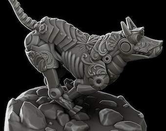 Clockwork Hound - Wargaming Miniatures Monster Rocket Pig Games