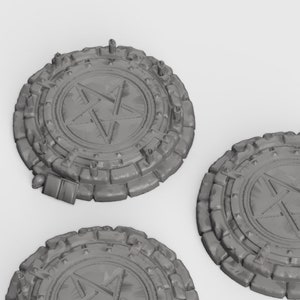 Summoning Circles - 28mm 32mm Hero&#39;s Hoard Wargaming Terrain