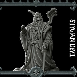 Stygian Devil - Styx Devil - Amnizu - Wargaming Miniatures Monster Rocket Pig Games