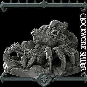 Clockwork Spider - Wargaming Miniatures Monster Rocket Pig Games