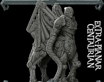 Extraplanarer Centaurianer - Centaur wargaming Miniatures Monster Rocket Pig Spiele D&D DnD Pathfinder SW Legion Steampunk Centaur
