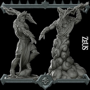 Zeus - Wargaming Miniatures Monster Rocket Pig Games D&D DnD Pathfinder SW Legion Jupiter