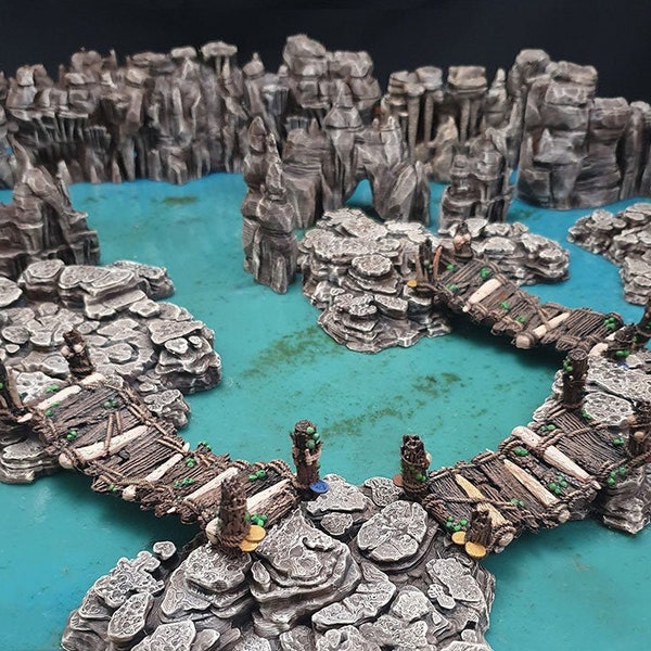 Dnd Rope Bridge Etsy