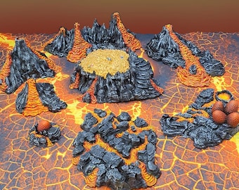 Dragon's Lair - 15mm 28mm Clorehaven and the Goblin Grotto Wargaming Terrain Scatter D&D DnD Pathfinder