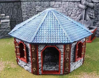Casa Enana - Enanos, Elfos y Demonios - Terreno de Wargaming de 28 mm y 32 mm