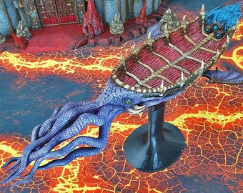 Scourge Flyer - Dwarves, Elves and Demons - 15mm 28mm 32mm Wargaming Terrain