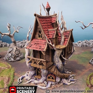 Feywild Bower - Shadowfey Wilds 28mm 32mm Wargaming Terrain D&D, DnD Pathfinder