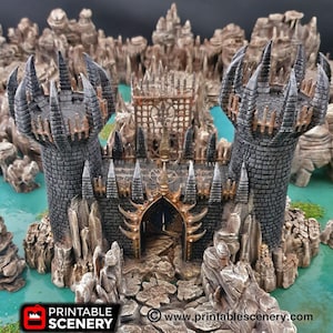 Hellgate - 15mm 28mm 32mm Clorehaven and Goblin Grotto Wargaming Terrain Scatter