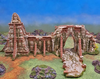 Muros en ruinas del Edén - 15 mm 20 mm 28 mm 32 mm Mundos felices Nuevo Edén Terreno Scatter D&D DnD Pathfinder