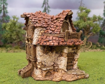 Hagglethorn Cottage - Hagglethorn Hollow Printable Scenery 15mm 20mm 28mm 32mm 37mm Wargaming Terrain D&D DnD Pathfinder