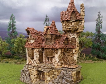 The Guildhall - Hagglethorn Hollow Printable Scenery 15mm 20mm 28mm 32mm 37mm Terrain D&D DnD Pathfinder