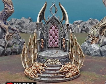 The Shadowthrone - Shadow Throne - Shadowfey Wilds 15mm 28mm Wargaming Terrain D&D, DnD Pathfinder Tolkien