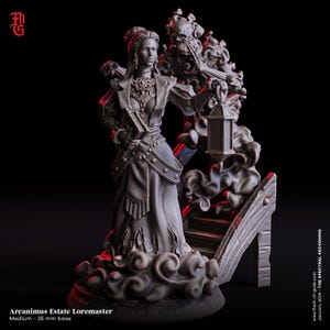 Arcanimus Estate Loremaster - The Spectral Reckoning PT 1 - Flesh of the Gods - Wargaming D&D DnD