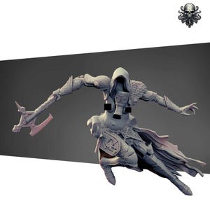Stigmatic Sister 2 - Trench Souls Of Anor London - Realsteone - Terrain Wargaming D&D DnD 32mm 40mm 54mm