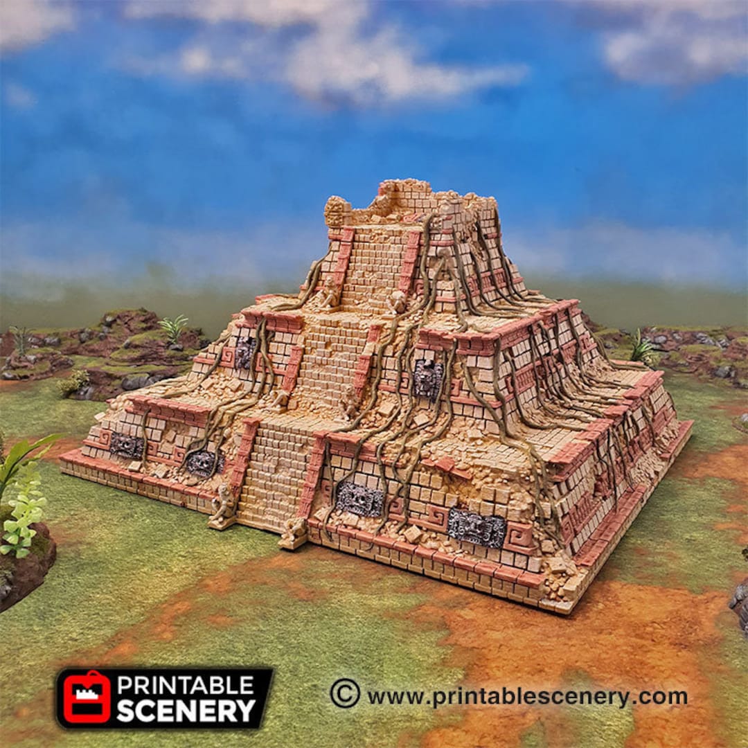 Pyramid of New Eden - 15mm 28mm 32mm Kukulkan Brave New Worlds New