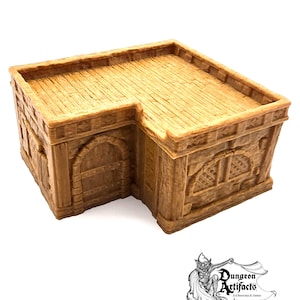 Small Desert House A - 15mm 28mm 32mm Empire of Scorching Sands Wargaming Terrain D&D, DnD