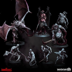Abhorrent Vampires - Bundle 2 | The Abhorrents | Bestiarum | Miniatures D&D Wargaming DnD