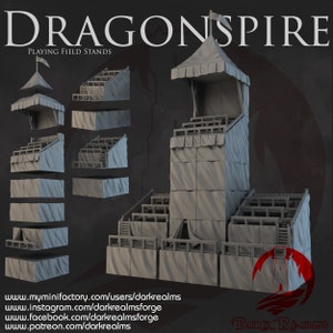 Stands - Dragonspire - Dark Realms Terrain Wargaming D&D DnD