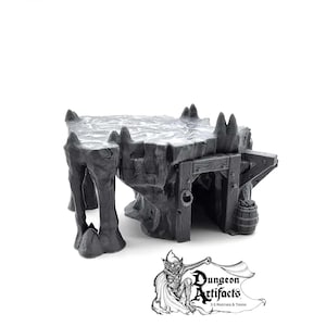Mining Plateau - Skyless Realms 15mm 28mm 32mm Wargaming Terrain D&D, DnD