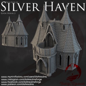 House 3 - Silver Haven - Dark Realms Terrain Wargaming D&D DnD