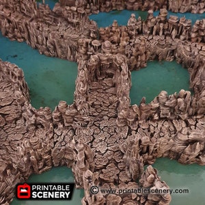 Grotto Tunnels - Clorehaven and the Goblin Grotto 28mm 32mm Wargaming Terrain DnD D&D