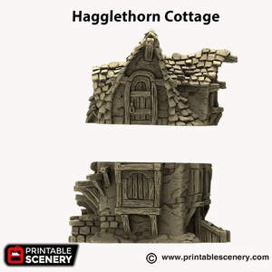 Hagglethorn Cottage - Hagglethorn Hollow Printable Scenery 15mm 20mm ...