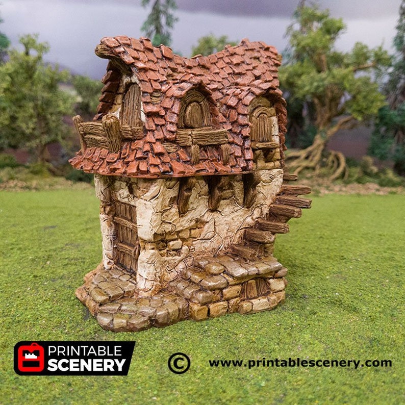 Hagglethorn Cottage Hagglethorn Hollow Printable Scenery - Etsy