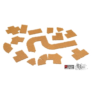 Percorsi - Hagglethorn Hollow Paesaggio stampabile 15 mm 20 mm 28 mm 32 mm 40 mm Terreno D&D DnD