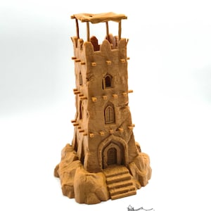 Abandoned Desert Tower - Miniatureland - Terrain Wargaming D&D DnD