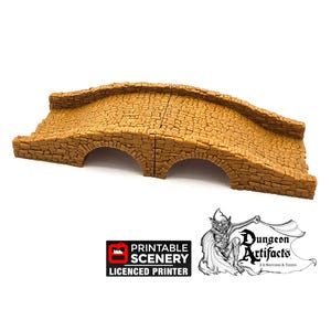 Hagglethorn Bridge - Hagglethorn Hollow Printable Scenery 15mm 20mm 28mm 32mm 37mm Terrain D&D DnD