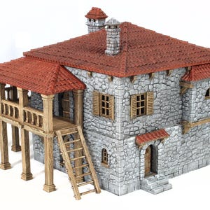 Port Tavern - The Lost Islands 15mm 28mm 32mm Wargaming Terrain D&D, DnD Pirates