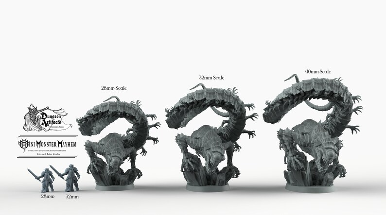 Nothic Behemoth - Mini Monster Mayhem Wargaming Miniatures Games Undead ...